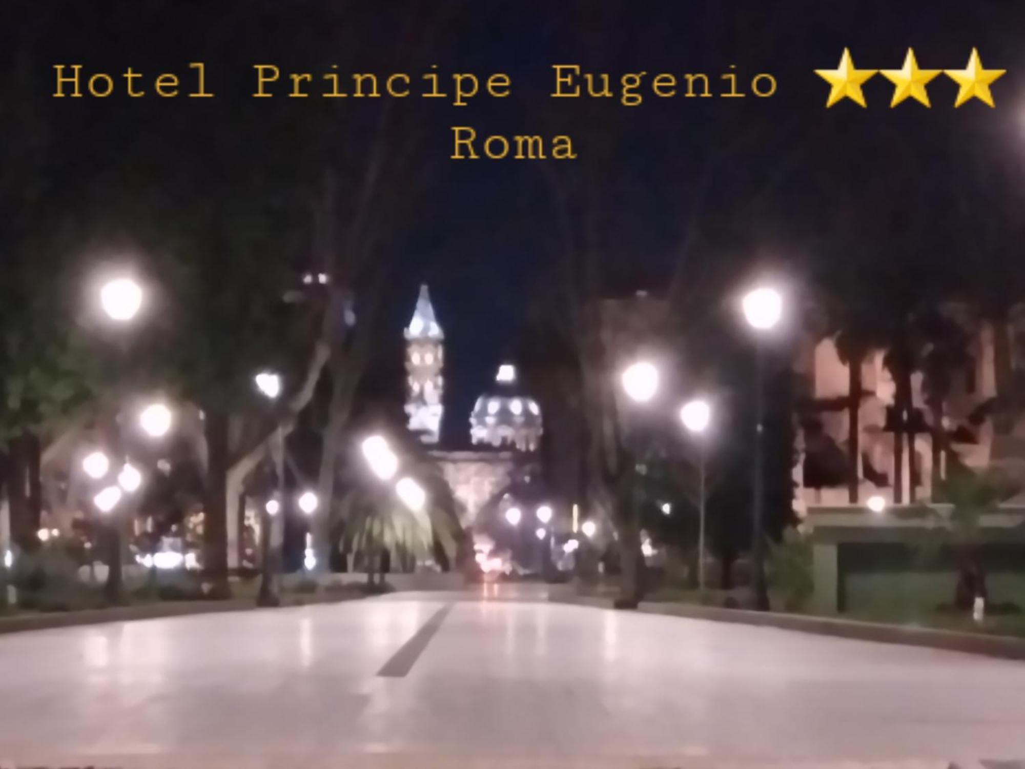 רומא Hotel Principe Eugenio מראה חיצוני תמונה