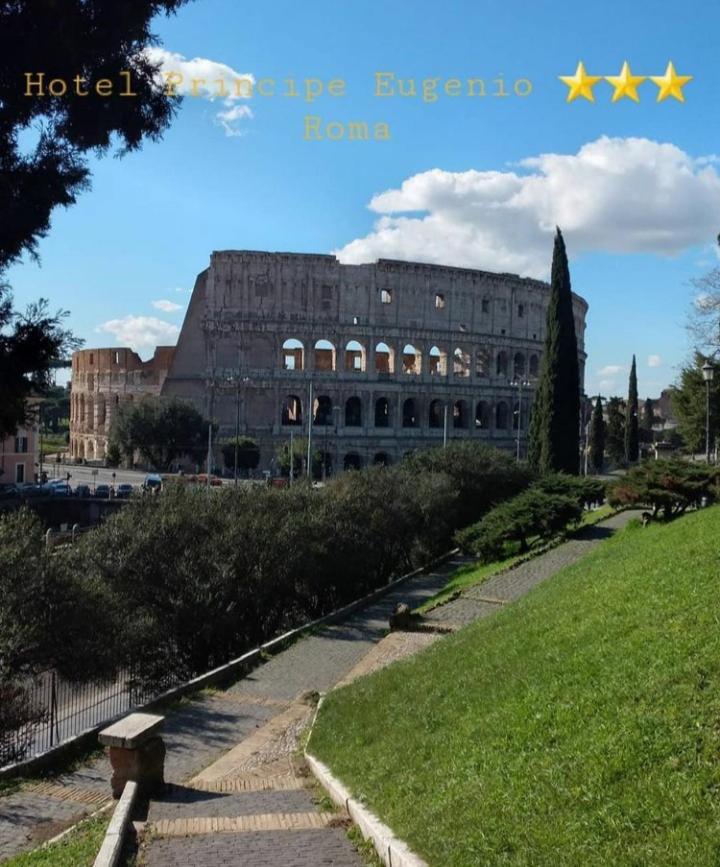 רומא Hotel Principe Eugenio מראה חיצוני תמונה
