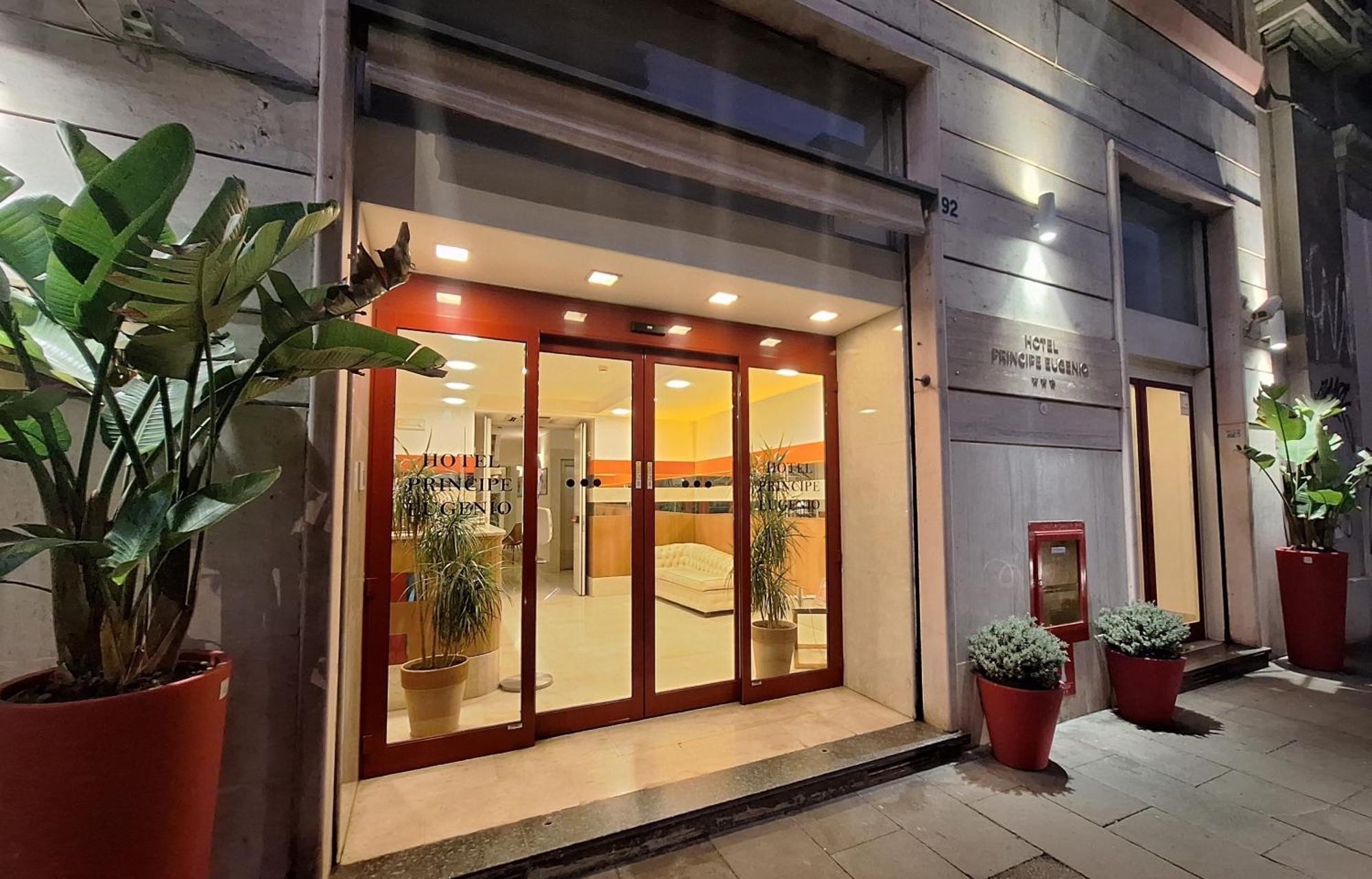 רומא Hotel Principe Eugenio מראה חיצוני תמונה